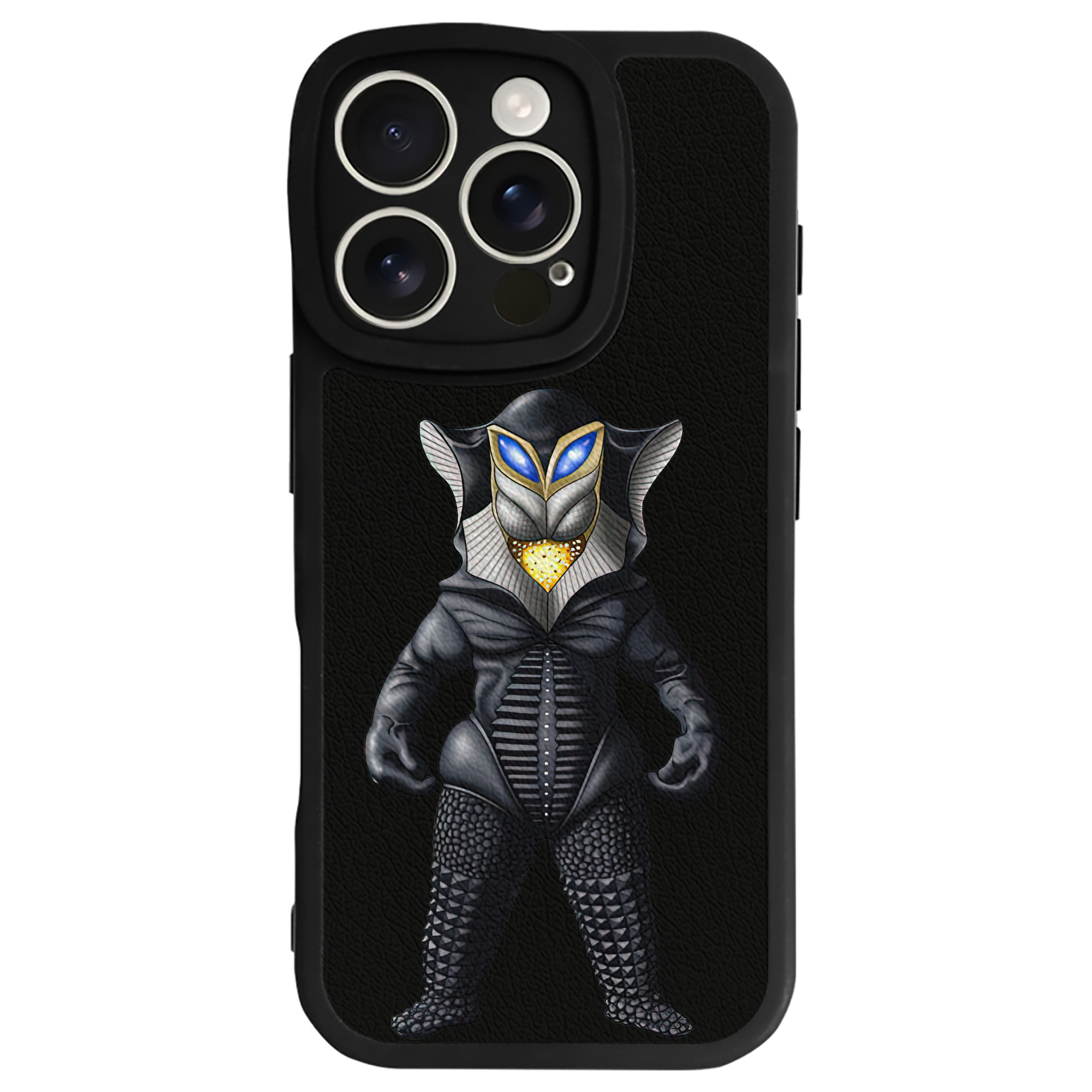 （画像用） ウルトラマン Ultraman 【iPhone 16シリーズ対応】シリコンスマホケース（レザー調） 材質：シリコン